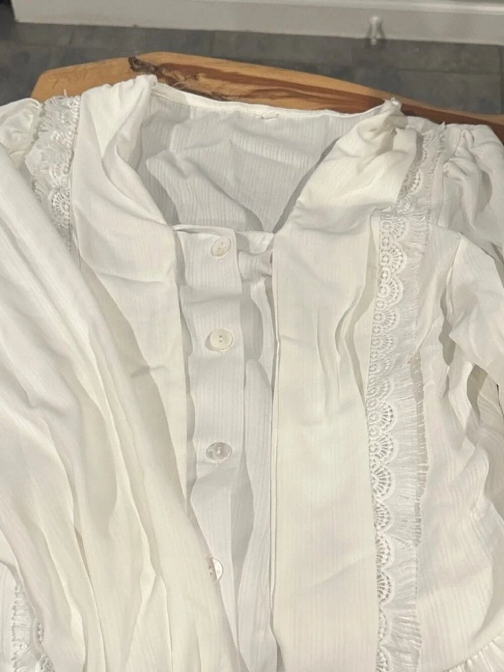 STUNNING EDWARDIAN STYLE HIGH WAISTED CORSET MAXI AND EMBELLISHED BLOUSE..S-M - Picture 6 of 13